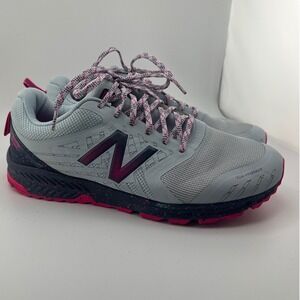New Balance FuelCore Nitrel Trail Running Shoes Gray Pink Womens 11